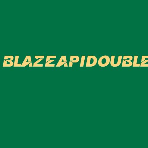 Logo da BLAZEAPIDOUBLE